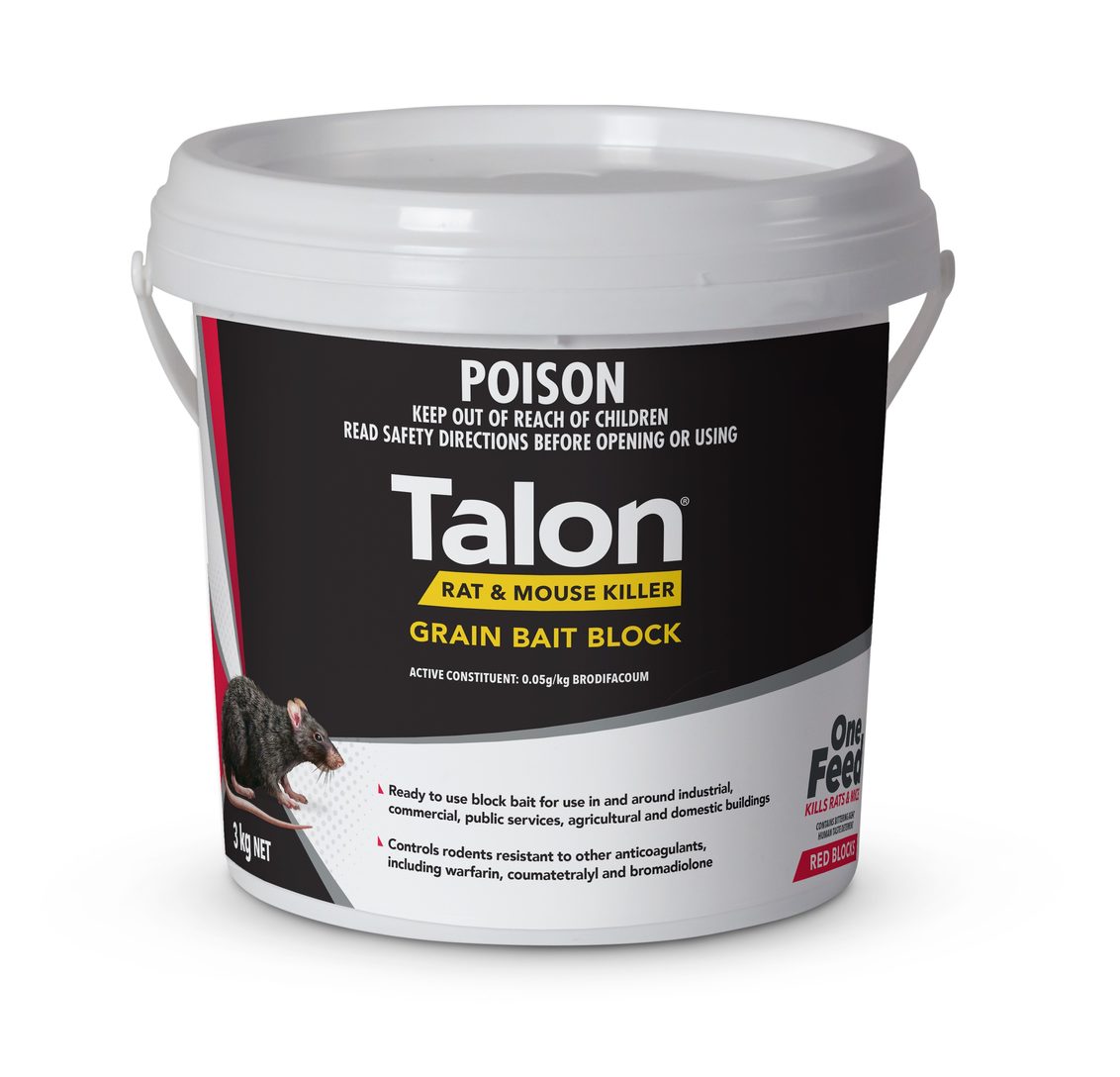 TALON® Rat & Mouse Killer Grain Bait Block