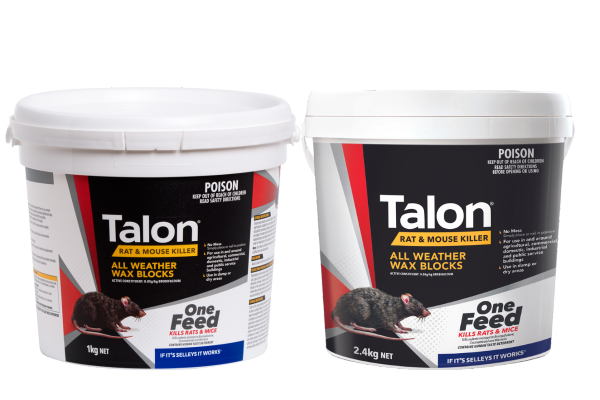 TALON® Rat & Mouse Killer All Weather Wax Blocks